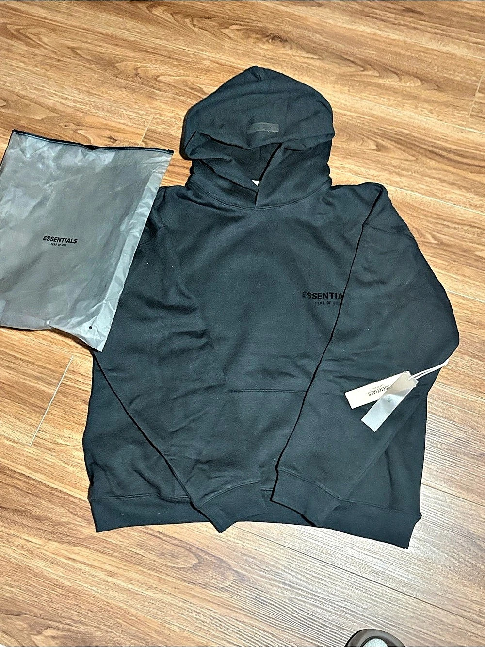 ESSENTIALS Pullover Hoodie in Gray NWT